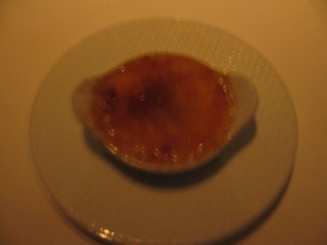Never has creme brulee looked so depressing.